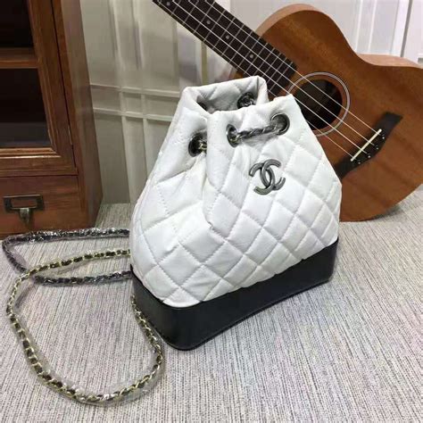 chanel bag white and black|chanel gabrielle bag small price.